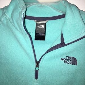 the North Face thin Fleece Zip up